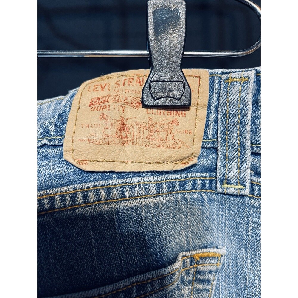 levi's 515 womens boot| cut denim jeans stone Wash Size 18 Medium Y2K - Picture 9 of 10